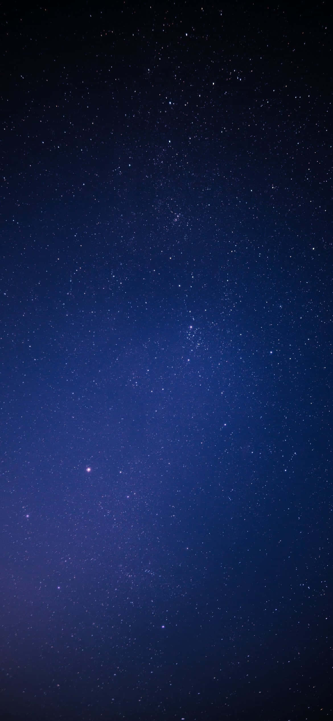 Blue Galaxy iPhone Wallpaper