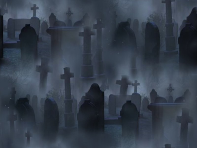 Graveyard Background For Vampire Goth Dark Sites Spaces