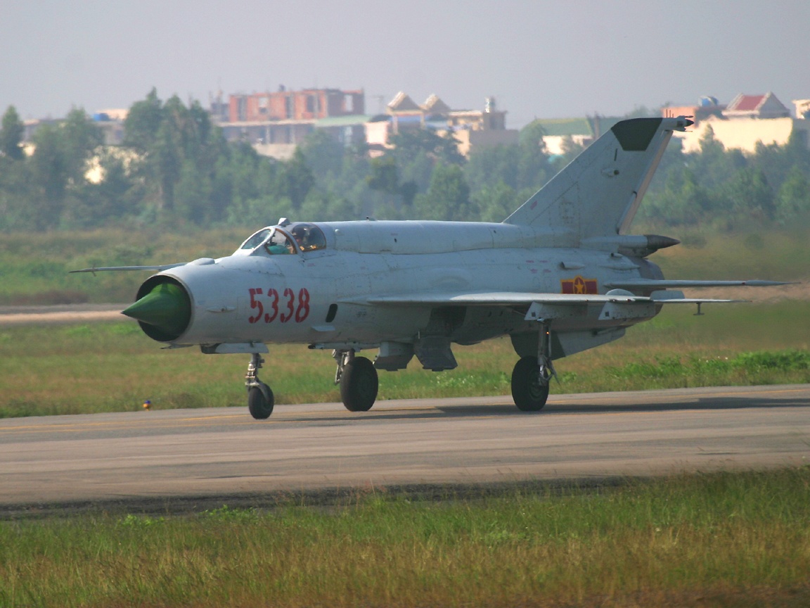 Vietnamese Air Force Mig Photographed At Danang Airport In December