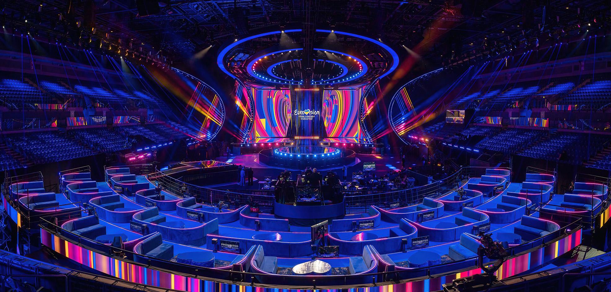 Eurovision Stage Design Unveiled Wallpaper