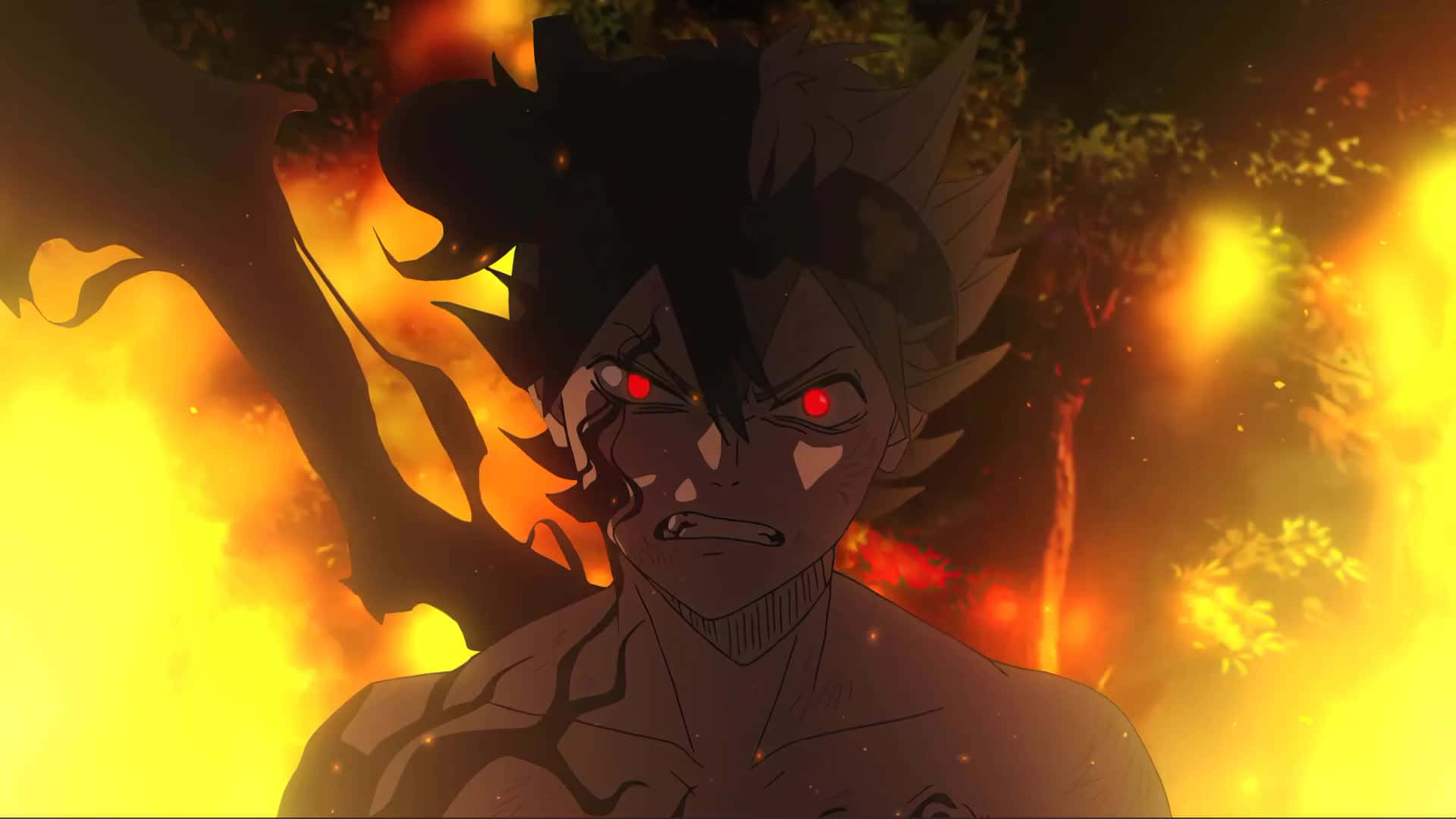 Black Clover Asta Demon Wallpaper