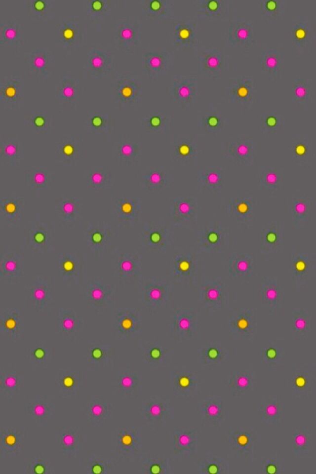 iPhone Wallpaper Polka Dots Tjn