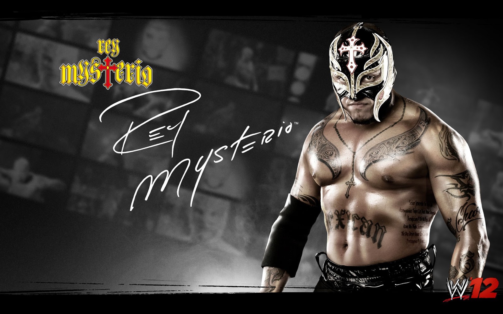 Wwe Wrestling Stars Rey Mysterio Pic And