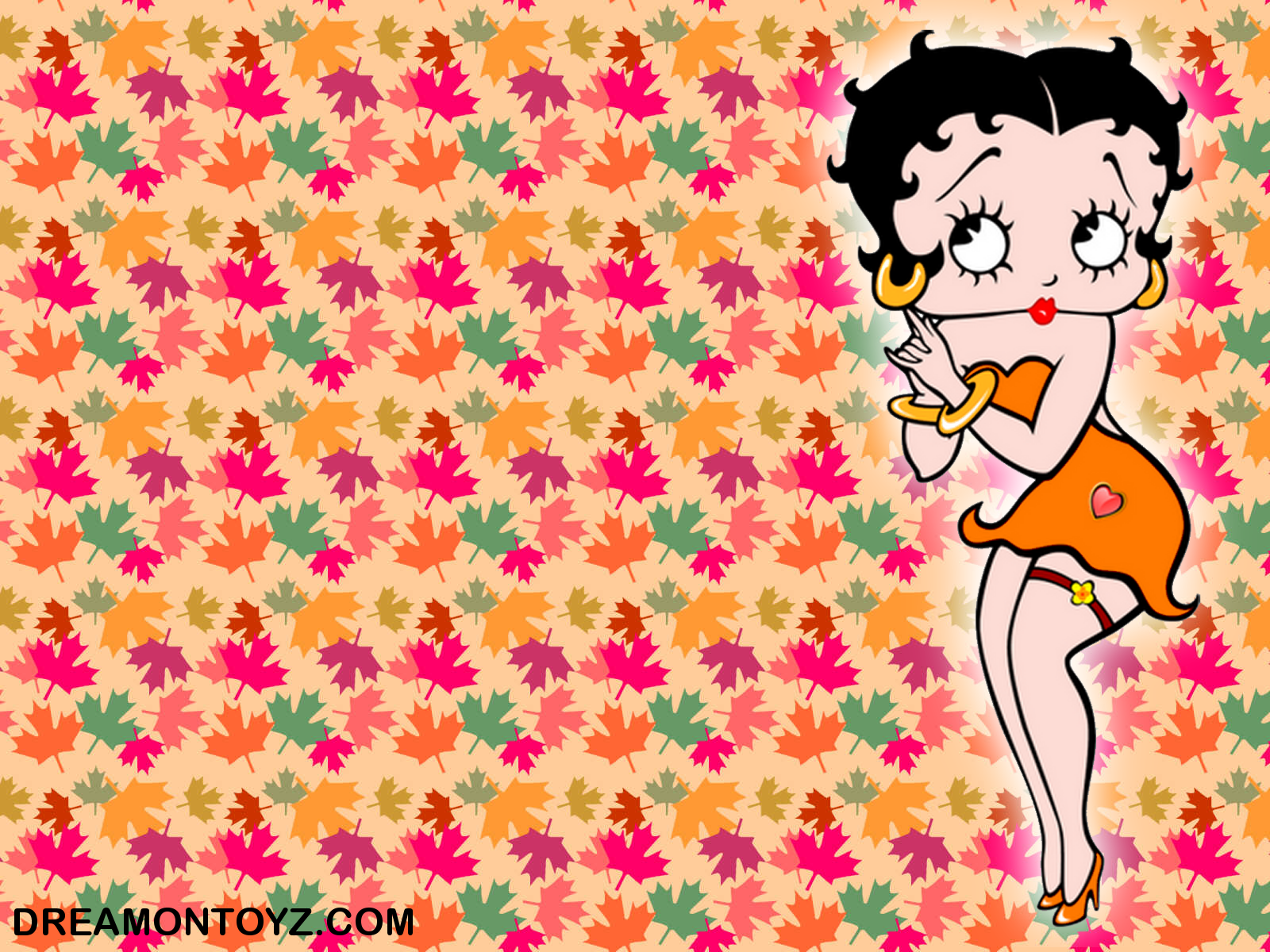 Betty Boop Pictures Archive More Fall Background And