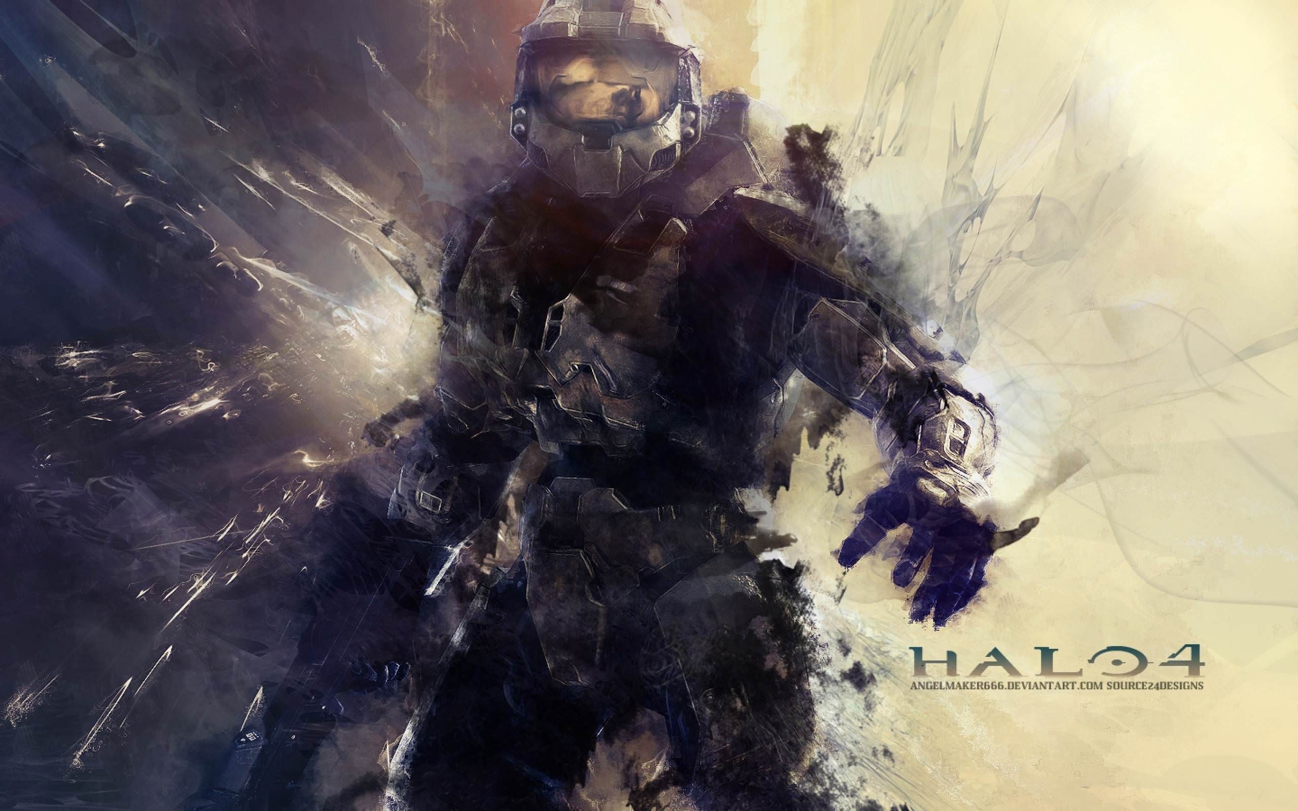 Halo Wallpaper Background Image Creatives