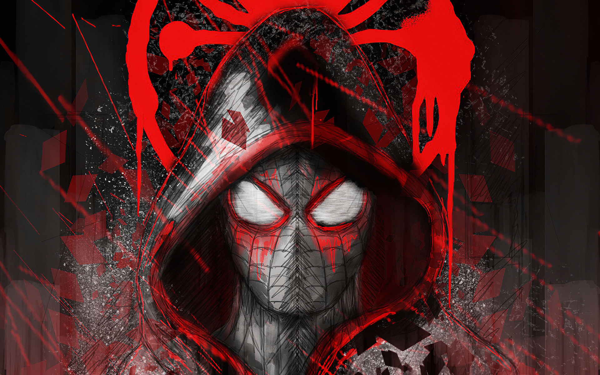 Spiderman Hoodie Logo 1080p Resolution HD 4k Wallpaper Image Photos And