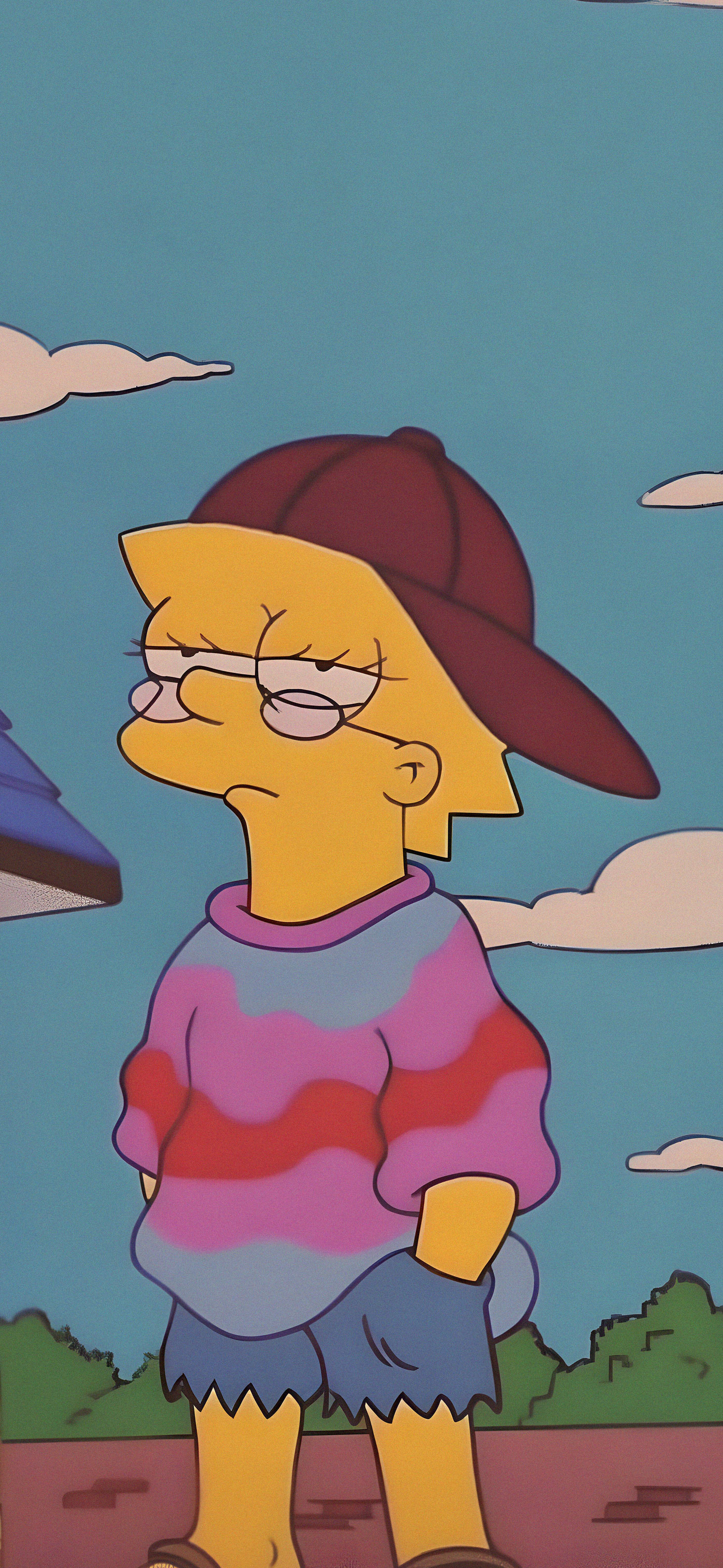 The Simpsons Cool Lisa Simpson Wallpaper