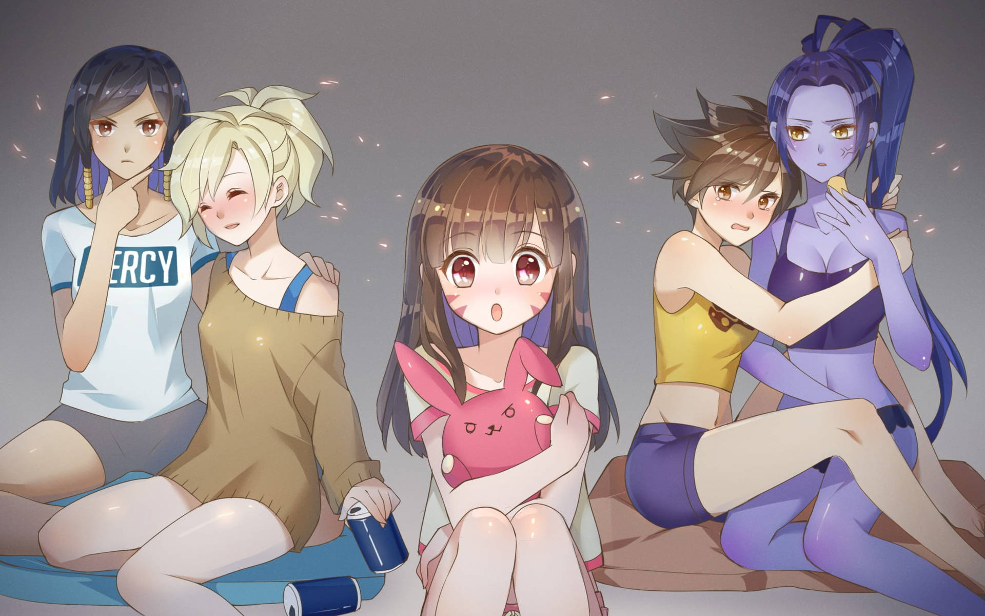 Animated Girl Wallpaper