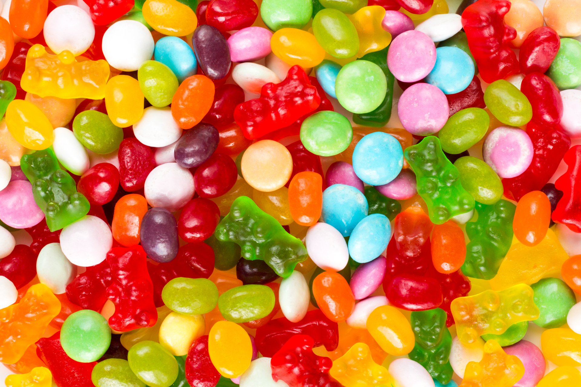 Colorful Candy Delight Wallpaper