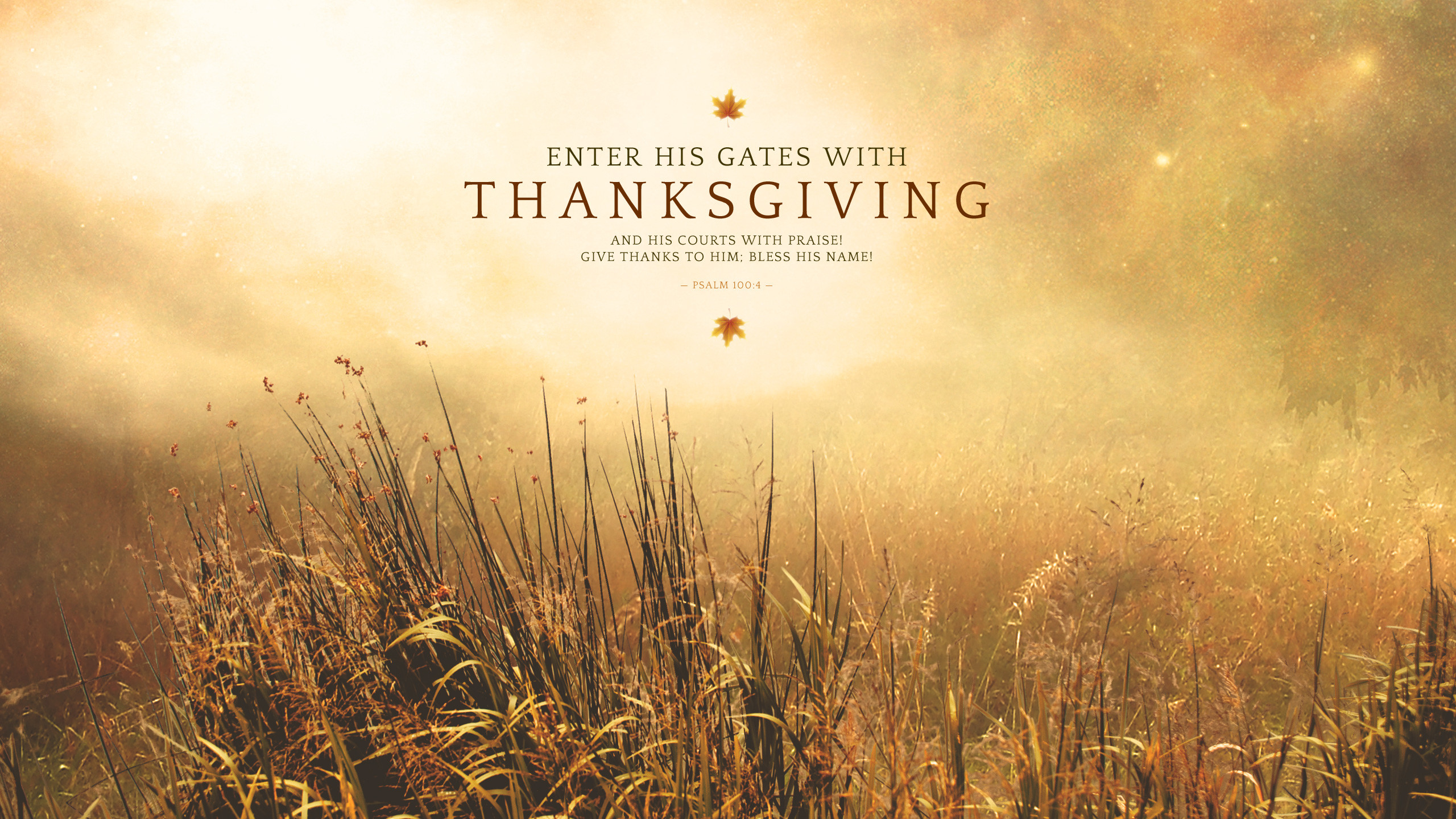 Christian Thanksgiving Wallpaper