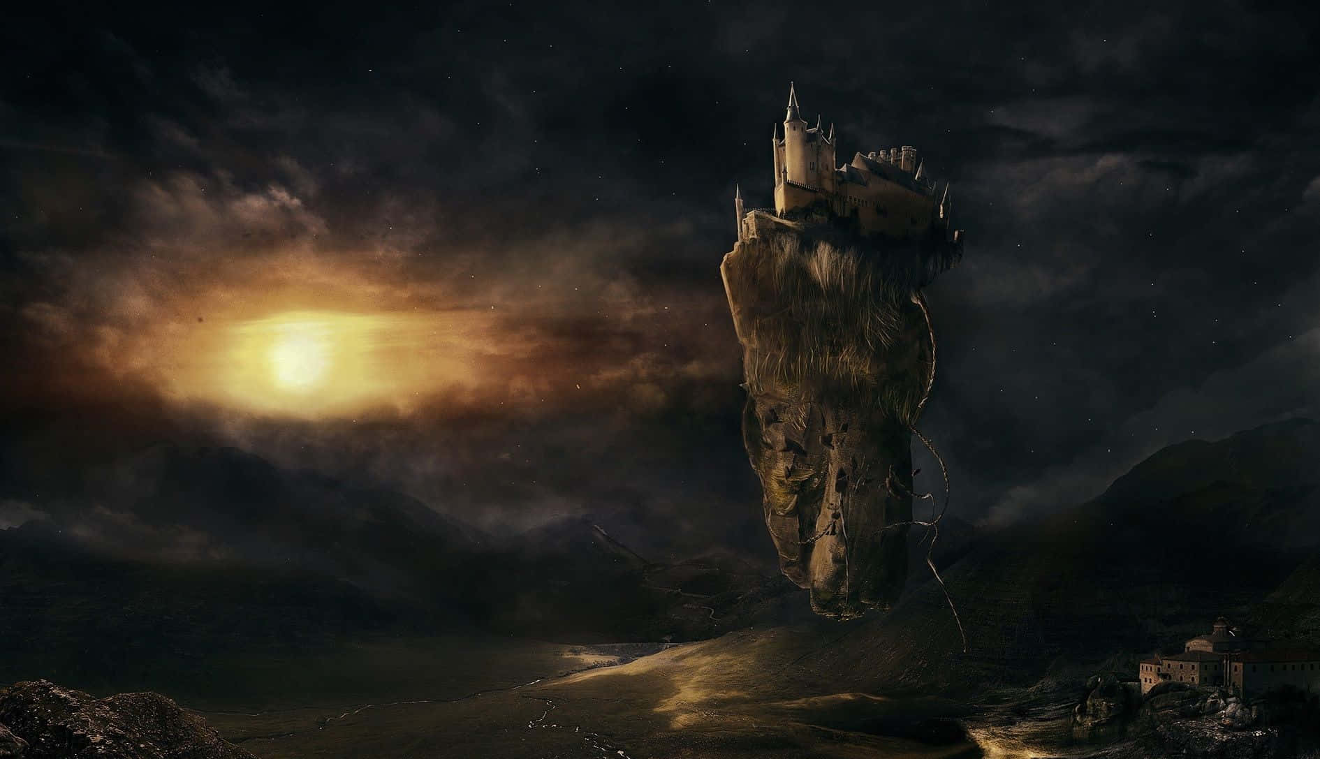 Laputa Castle In The Sky Wallpaper