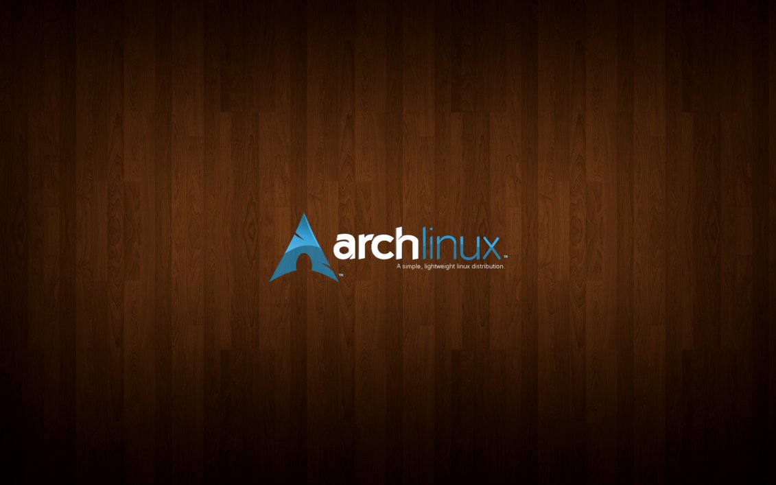 Arch Linux Wood Background By Tycon712
