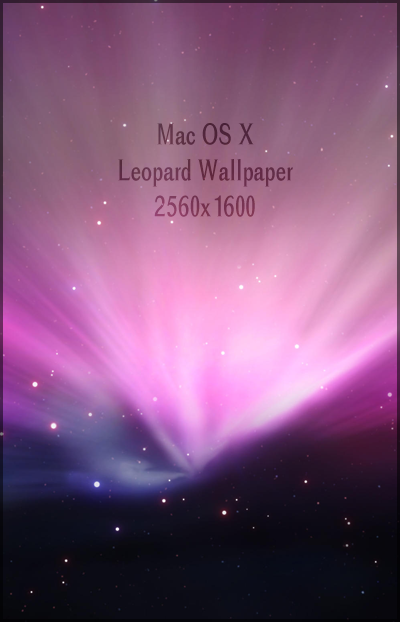 Mac Os X Leopard Wallpaper By L4mb3r7