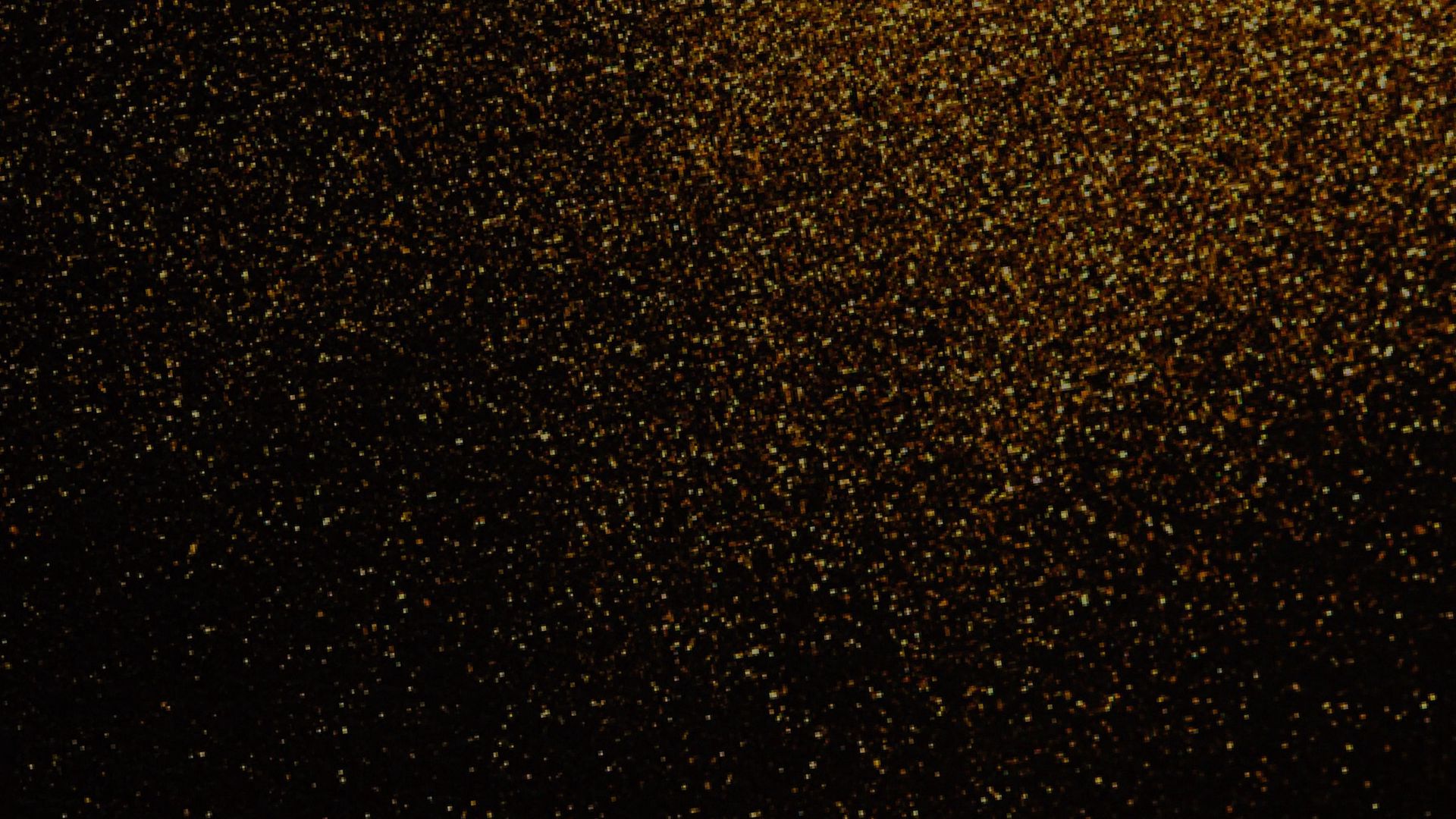 Wallpaper Glitter Gold Particles Dark Full
