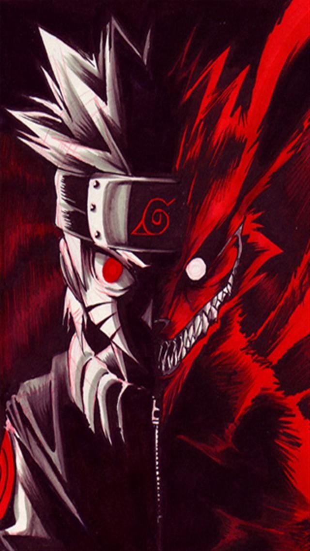 Naruto Nine Tails Fox HD iPhone Wallpaper