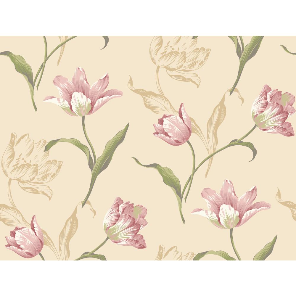 Ashford House Blooms Tulip Wallpaper