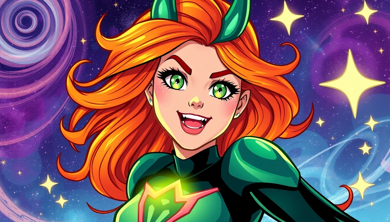 Starfire Wallpaper