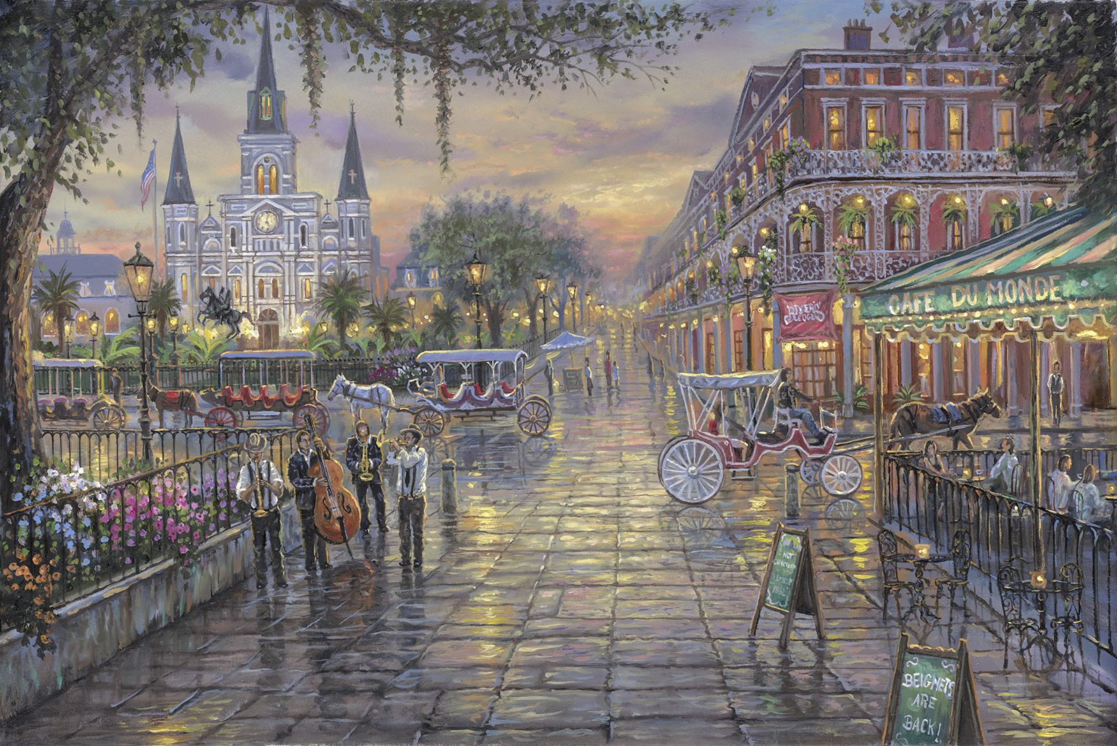 Giclee On S Jackson Square New Orleans Arrivals