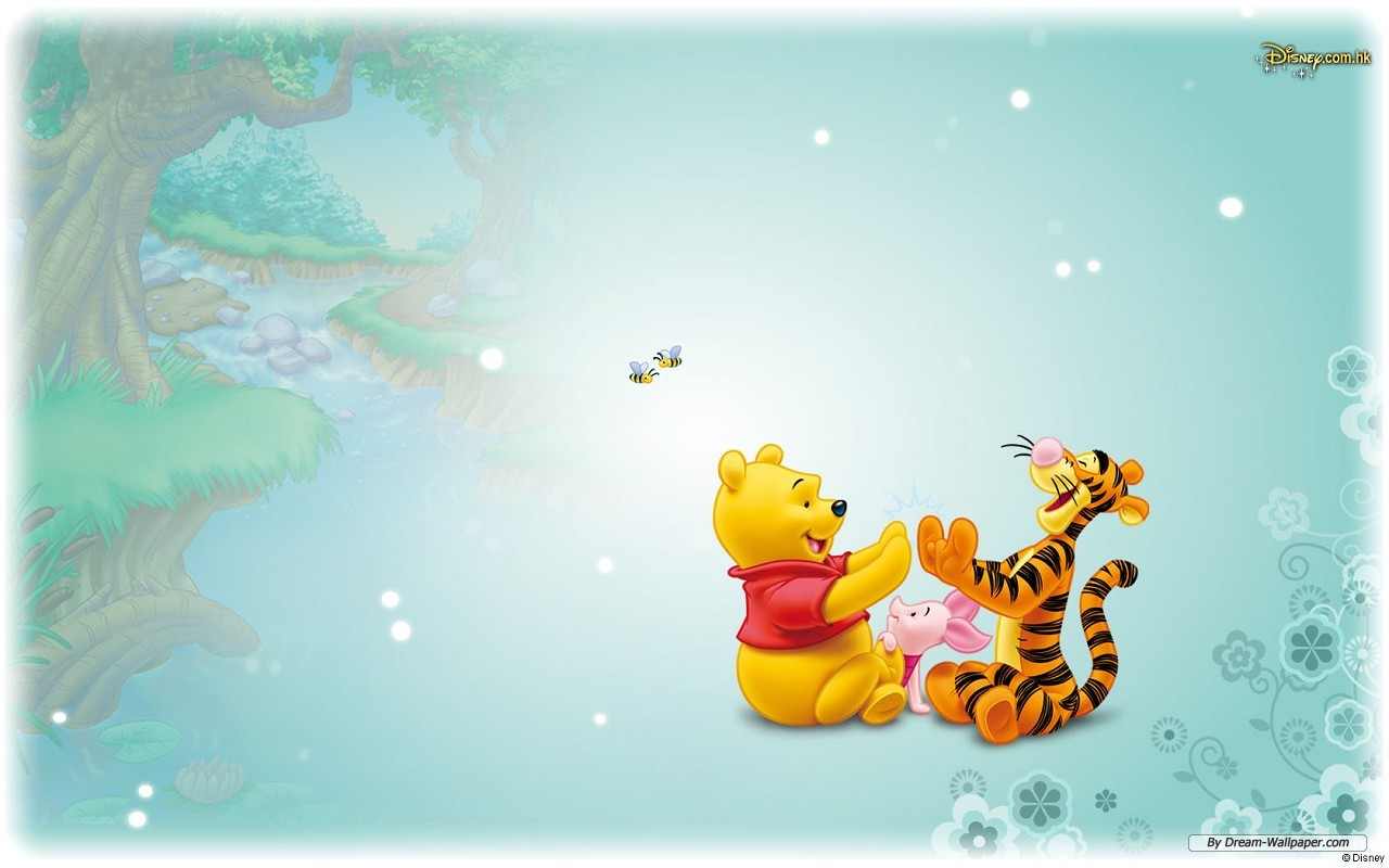 Pooh Tigger And Piglet Wallpaper Background