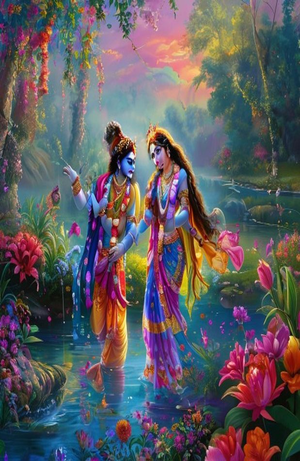 Radha Krishna HD Wallpaper