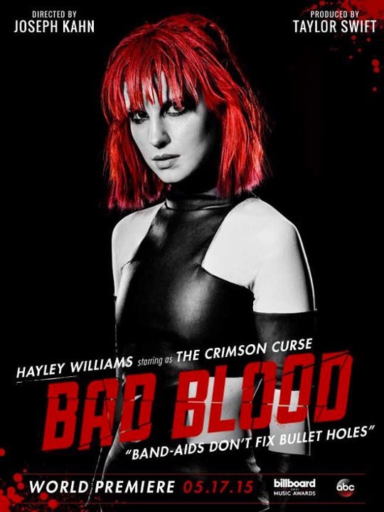 Taylor Swift S Bad Blood Posters In Pictures Music The Guardian