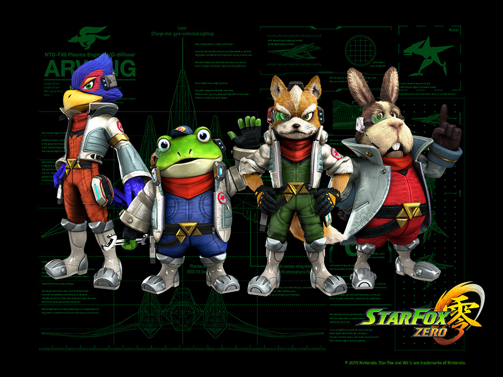 Some Wallpaper From The Star Fox Zero Teaser Site