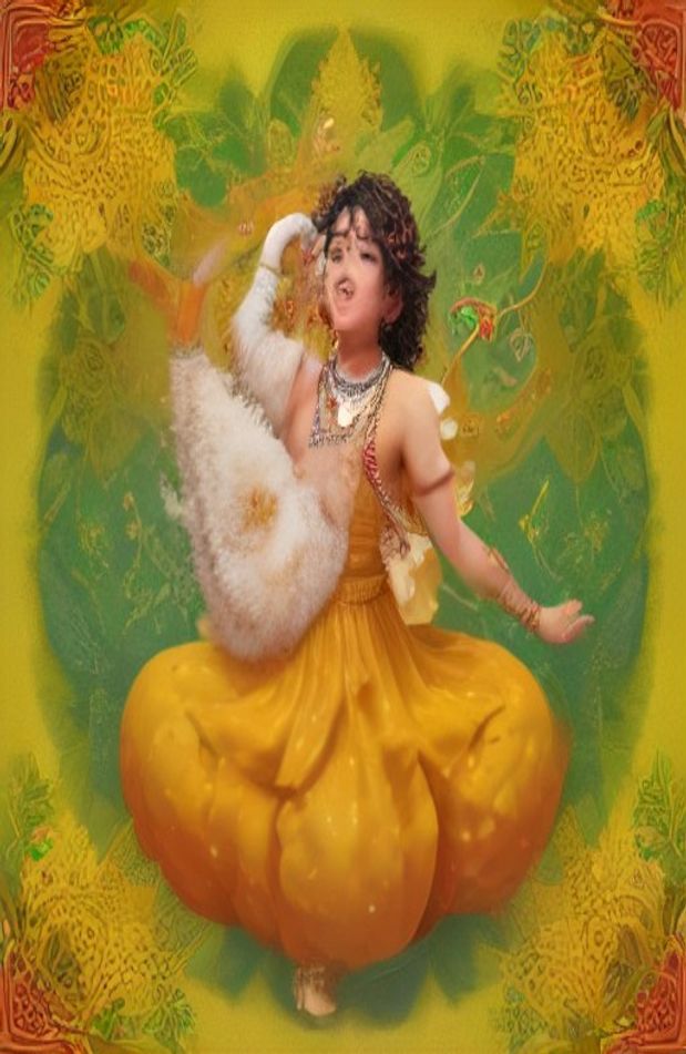Natkhat Krishna HD Wallpaper