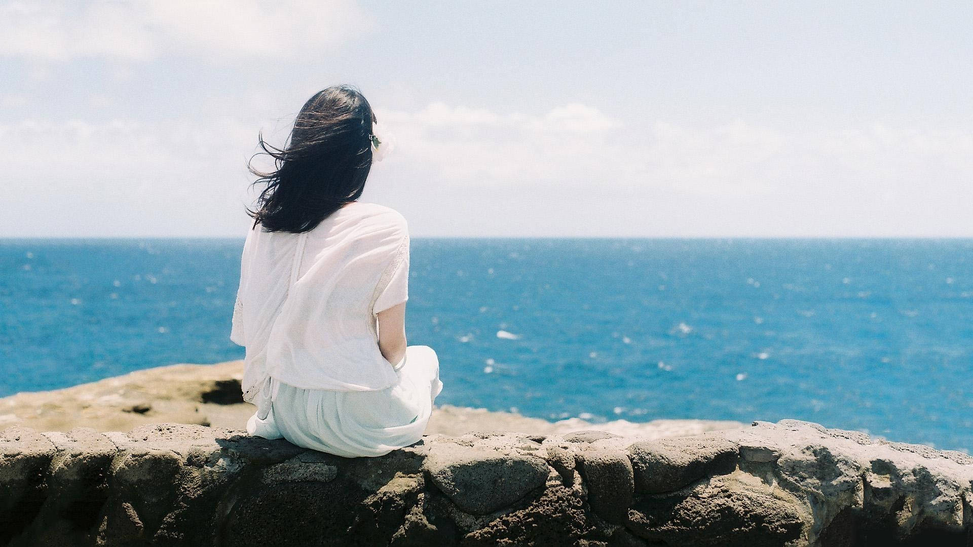 Alone Girl Wallpaper