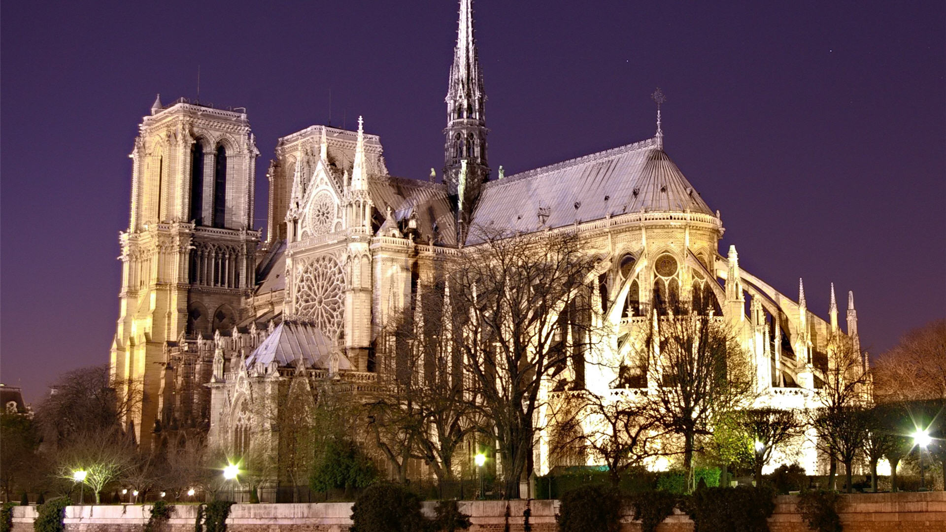 Notre Dame Wallpaper HD