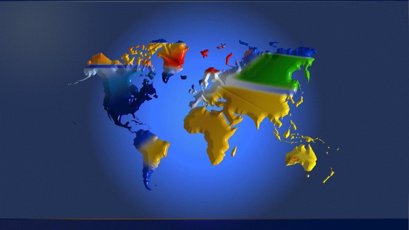 Map Wallpaper Interactive Geo 3d Earth Line Draw