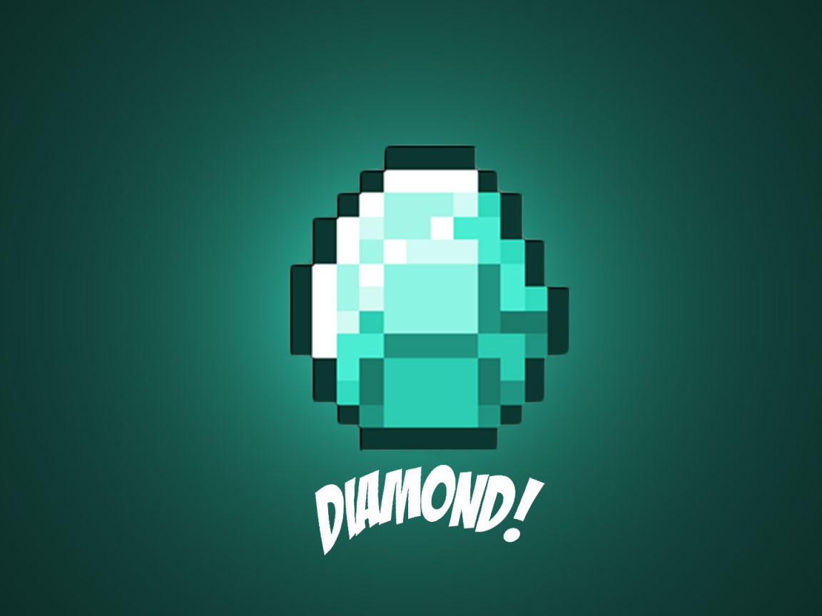 Minecraft Diamond 99wallpaper