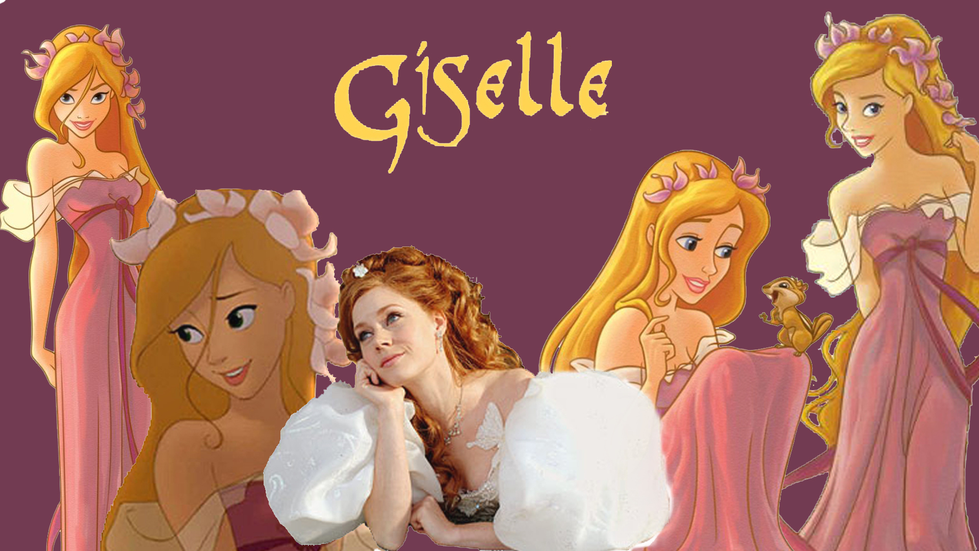 Giselle Disney Princess Wallpaper