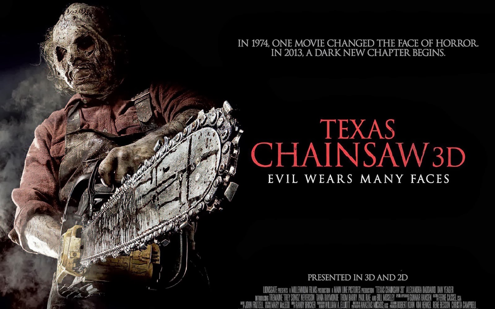 Texas Chainsaw Massacre 3D Wallpaper HiresMOVIEWALLcom