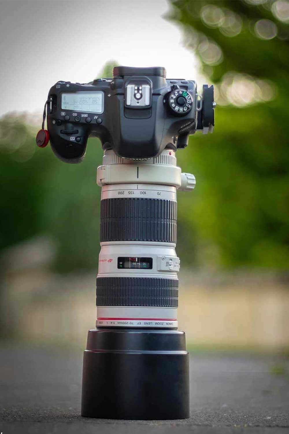 Dslr Camera For Professional And Enthusiast Photographers Wallpaper