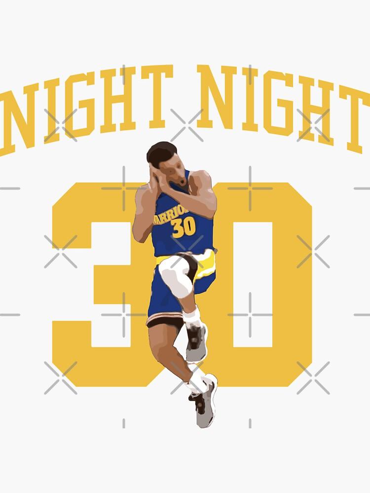 Steph Curry Night Jumper Sticker For Sale By