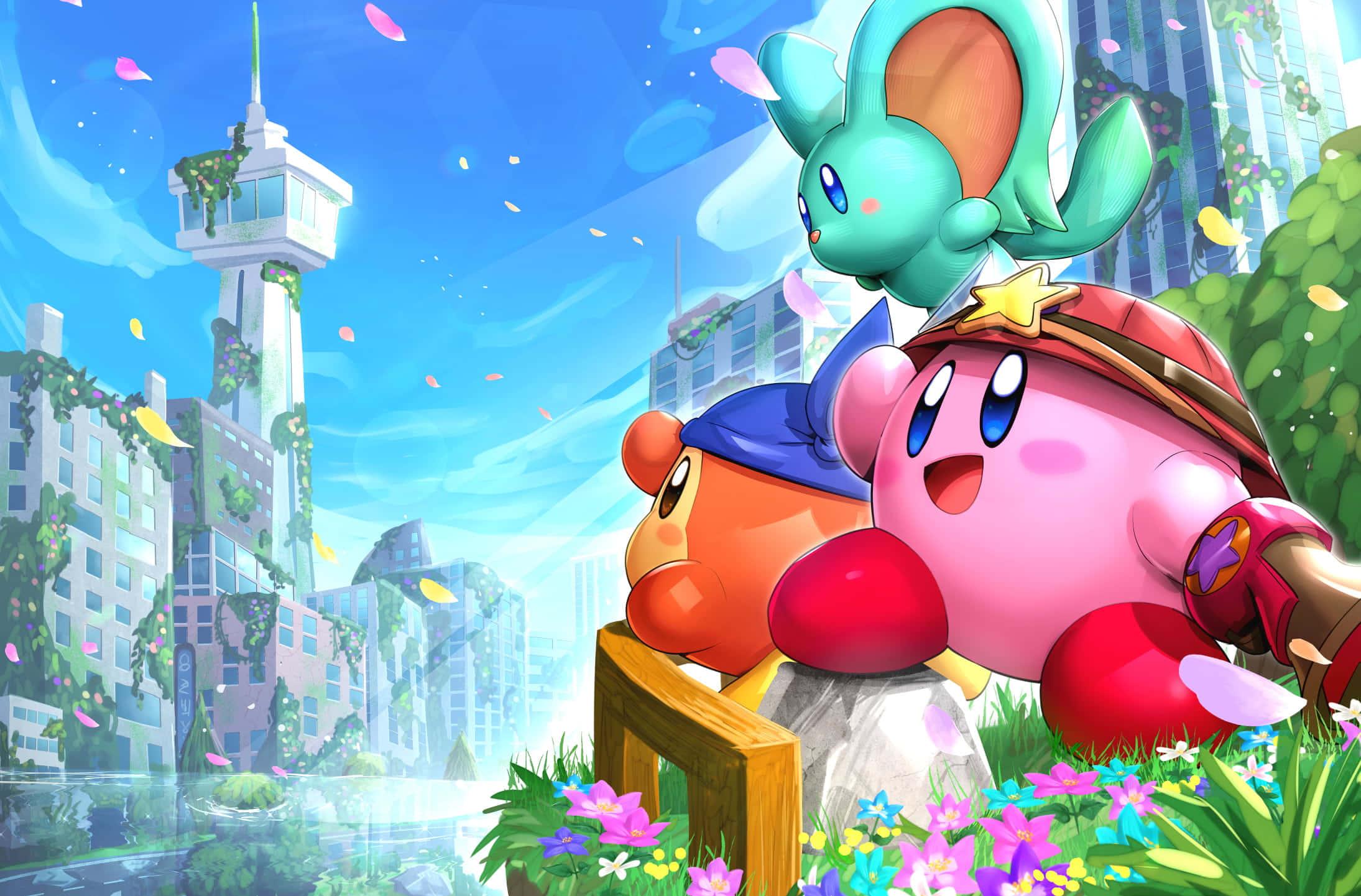 Download Enjoy a magical journey with the loveable Kirby