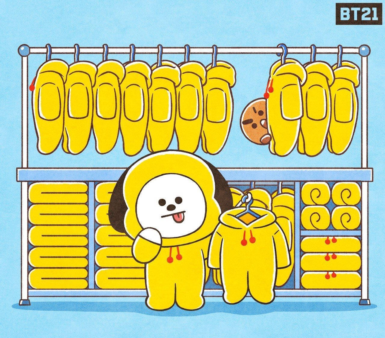 Chimmy Bt21 Wallpaper