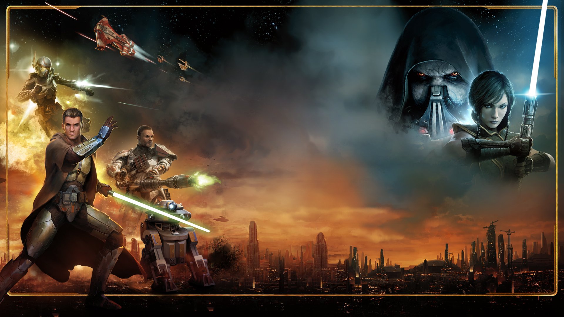 STAR WARS The Old Republic   Unofficial Desktops for full HD and 3