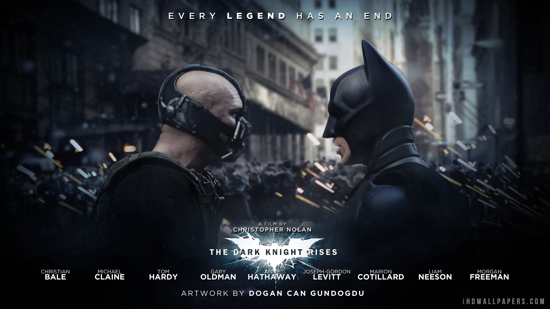 Bane Batman Dark Knight Rises HD Wide Wallpaper Resolution