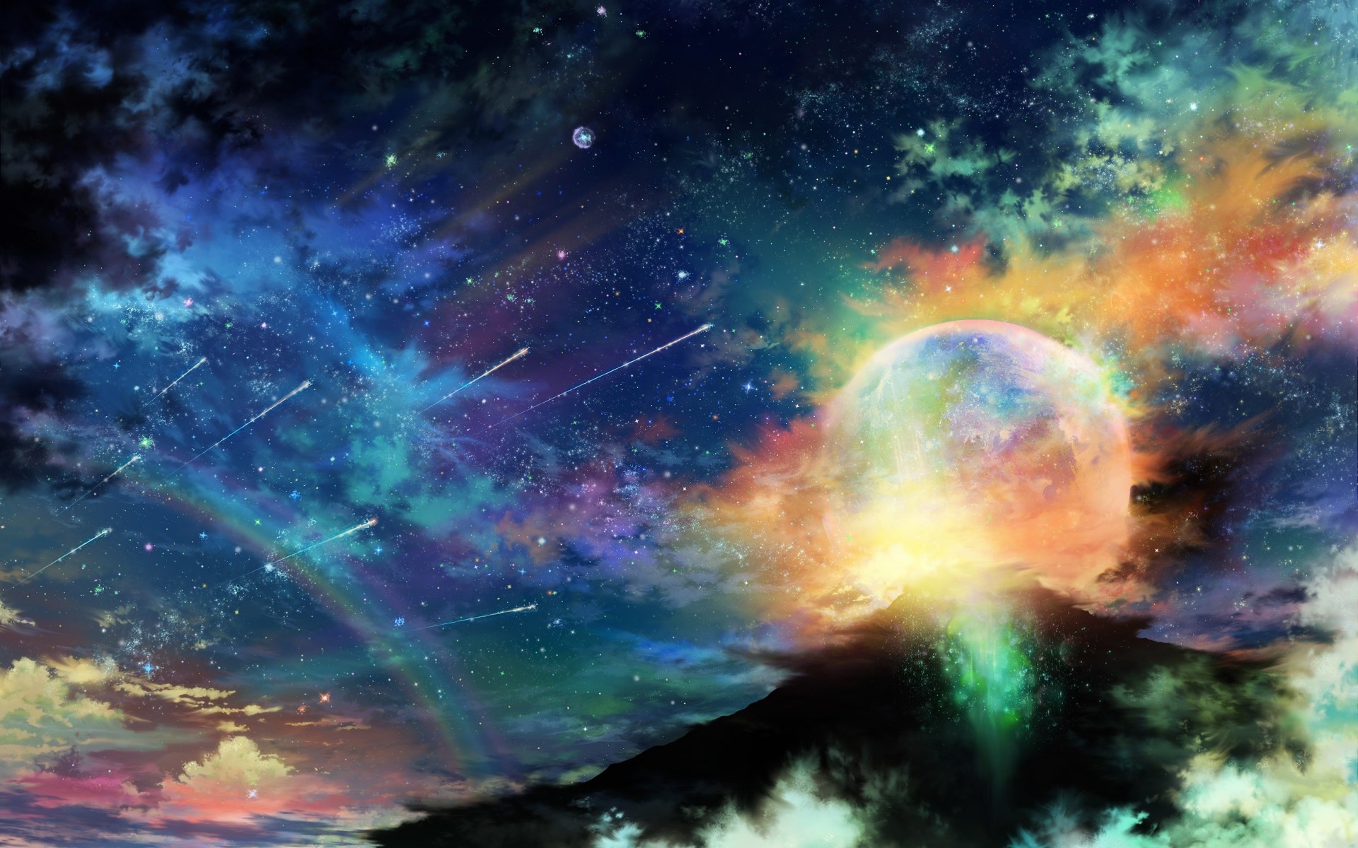 Colorful Galaxy Wallpaper Hd
