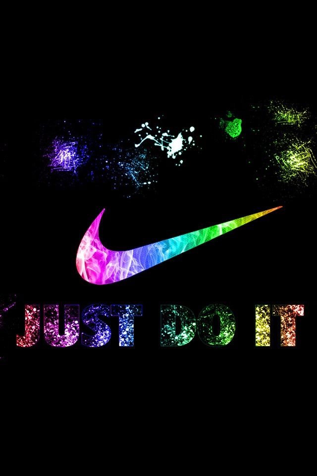Nike Logo   Colorful Swoosh   Just Do It Nike Pinterest