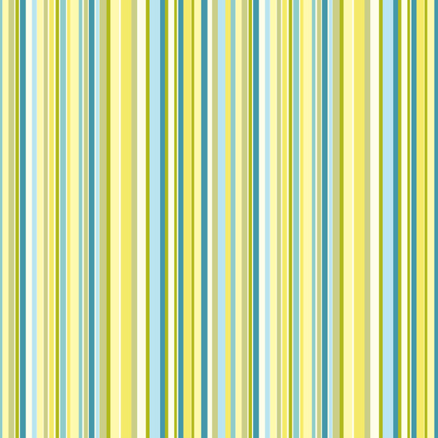 Simple Stripe Yellow Green Wall Mural Contemporary Wallpaper
