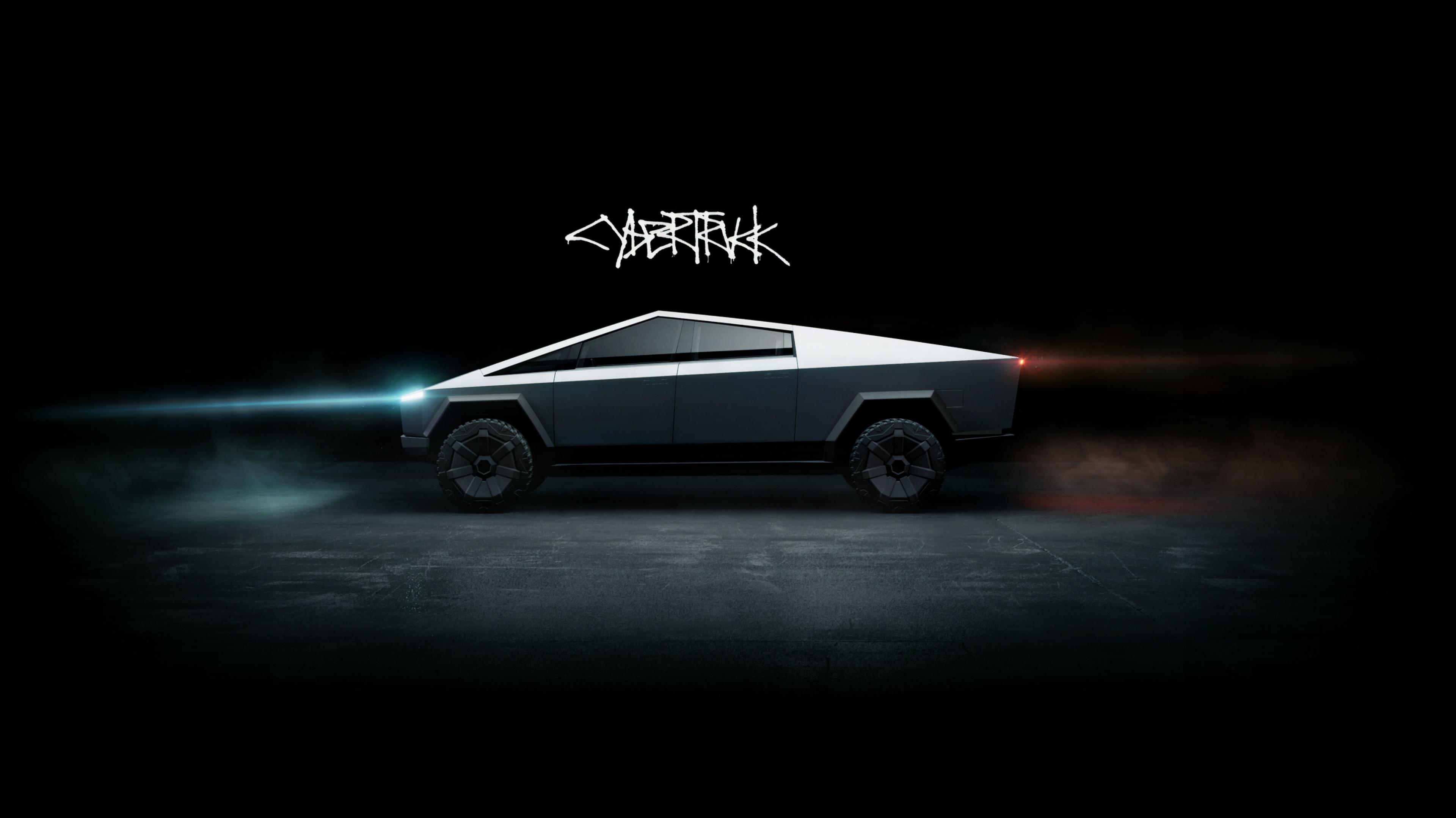 Cybertruck R Wallpaper
