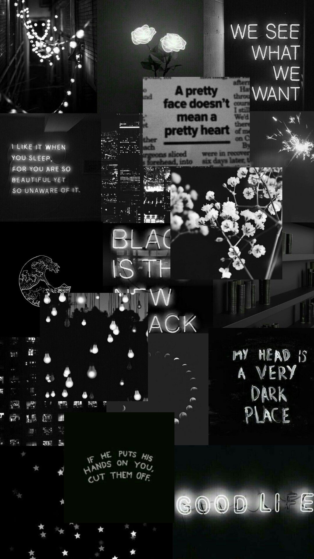 Black Wallpaper Aesthetic Loveee In