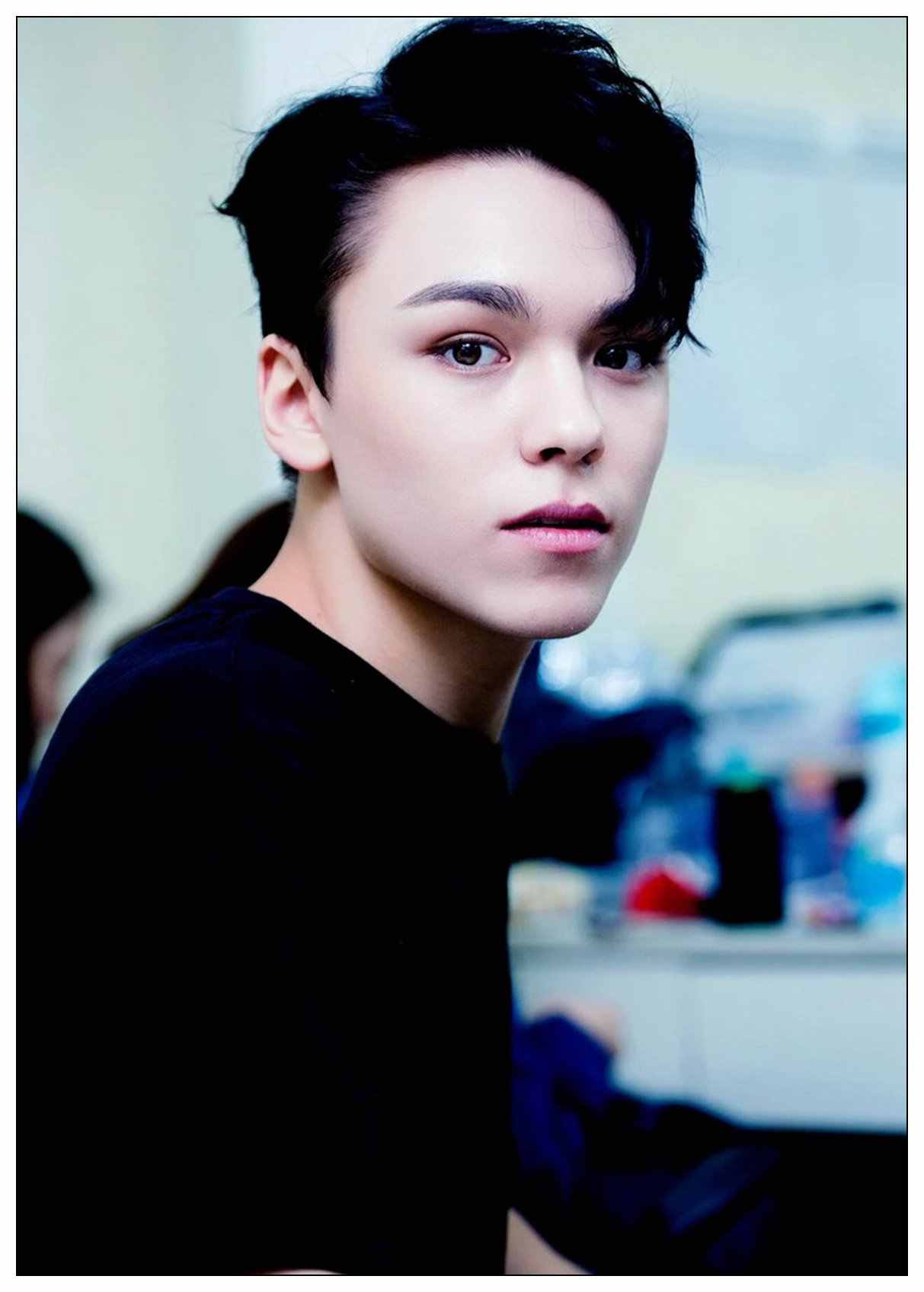 Seventeen Vernon Photo Star Coated Poster Painting