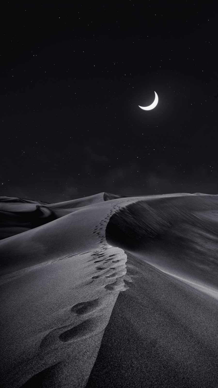 Desert Night iPhone Wallpaper