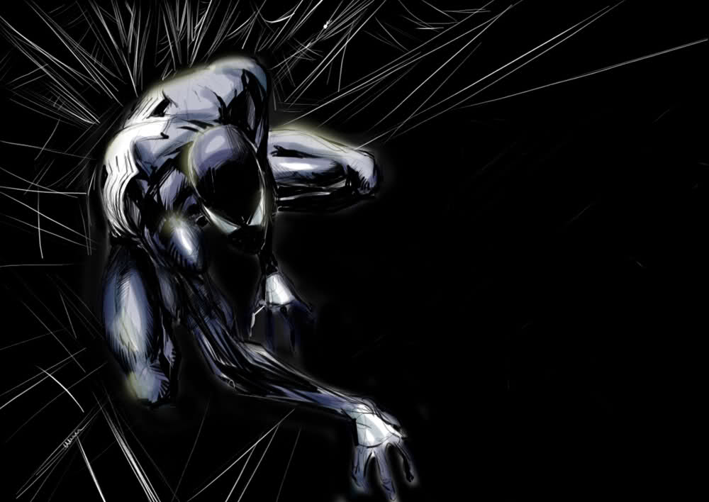 Symbiote Spiderman Jul