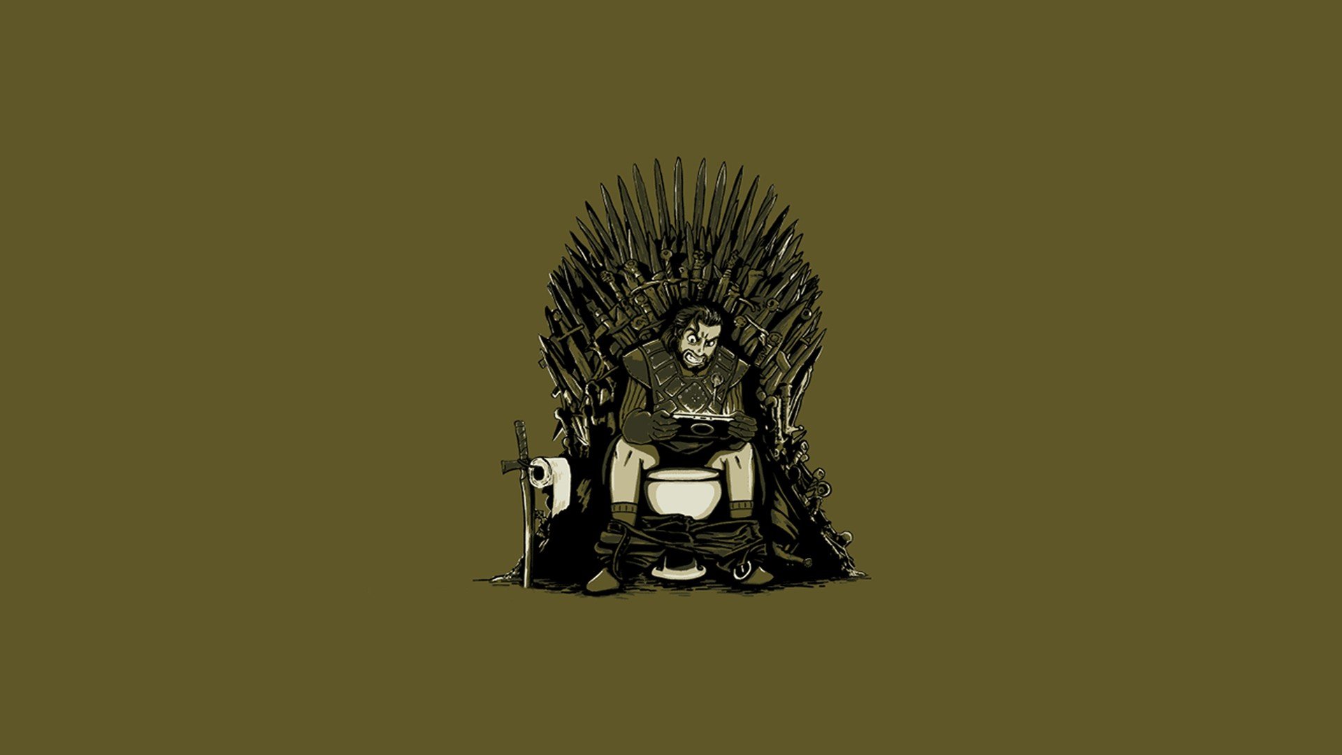 Minimalistic Funny Artwork Game Of Thrones Simple Background Wallpaper