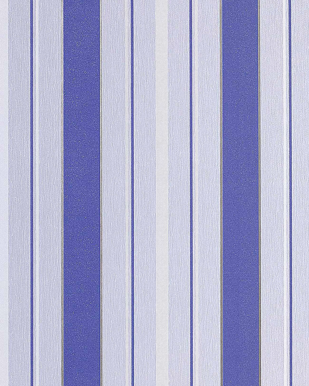 Stripes Designer Textured Stripe Pattern Cobalt Blue White Silver