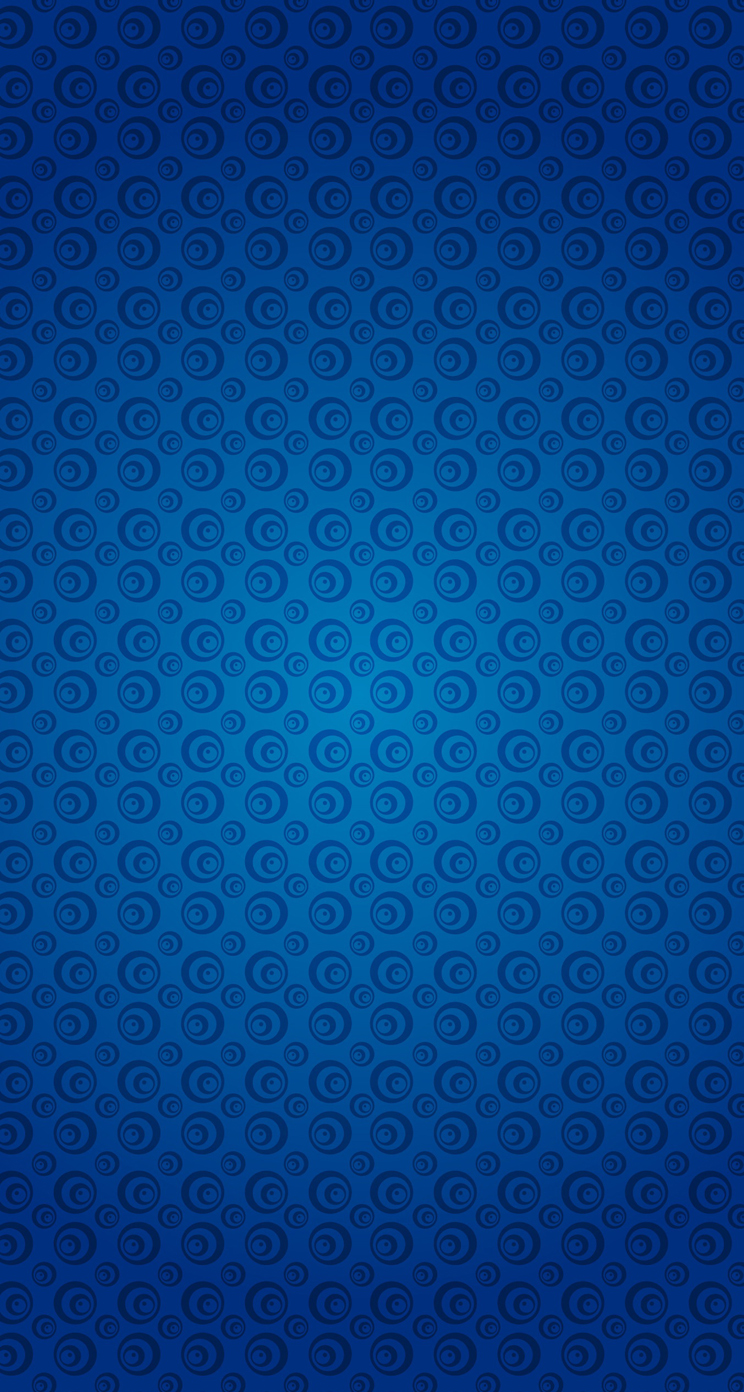 Blue Retro Pattern iPhone 5s Wallpaper